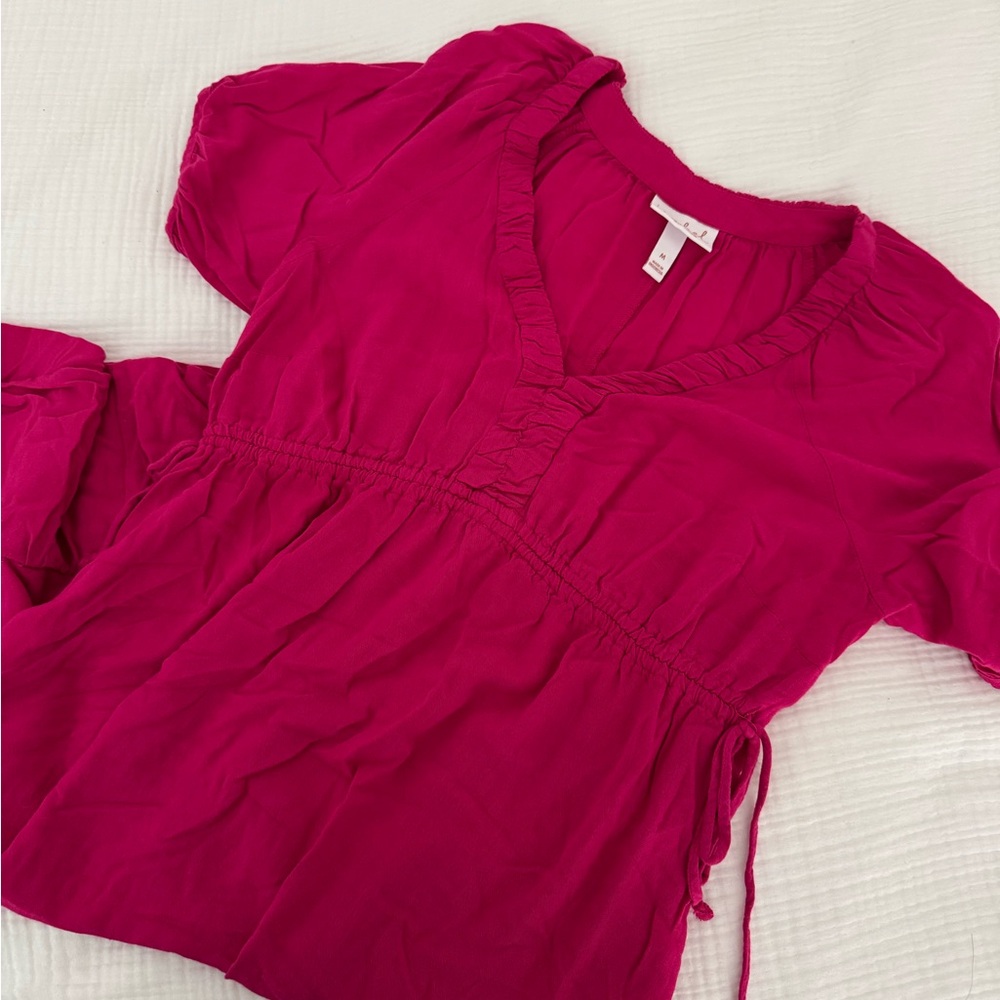 Isabel Maternity Pink Dress